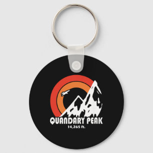 Quandary Peak Colorado Sun Eagle Key Ring