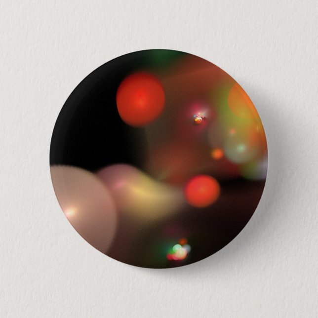 QUANTUM BUBBLES 6 CM ROUND BADGE (Front)