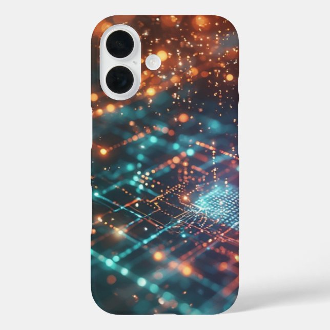 Quantum Circuit Flow Case-Mate iPhone Case (Back)