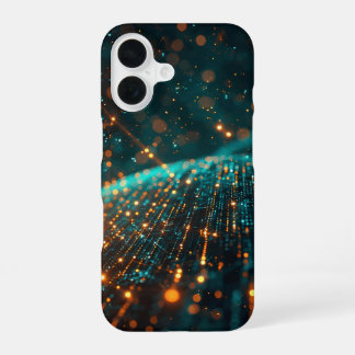 Quantum Data Stream iPhone 16 Case