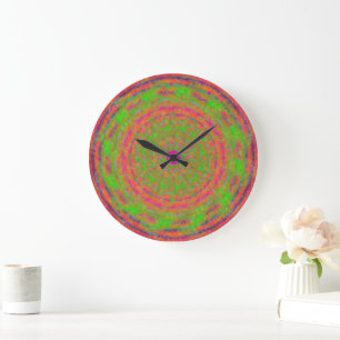 Quantum Eigenstate Mandala Pattern  Large Clock