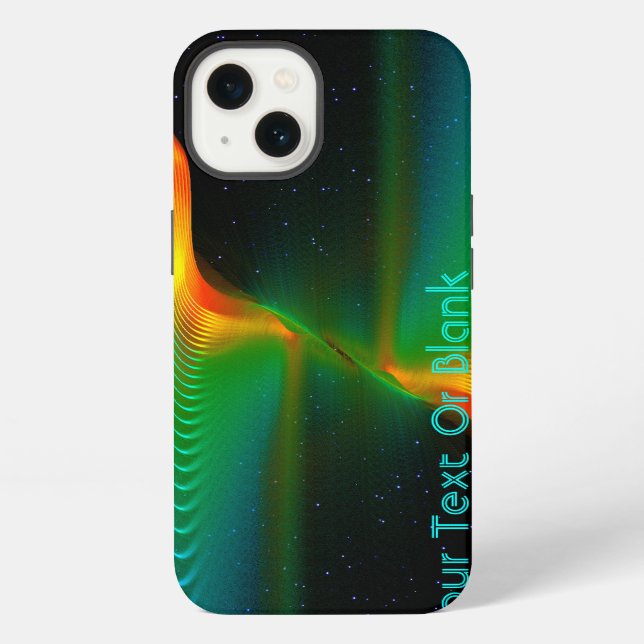 Quantum Entanglement iPhone Case (Back)