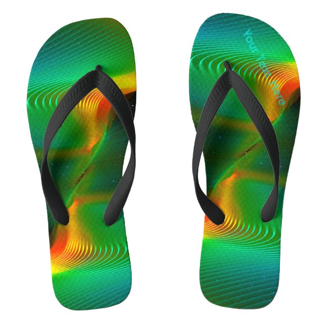 Quantum Entanglement Jandals (Footbed)