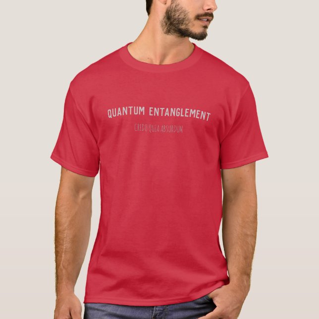 Quantum entanglement T-Shirt (Front)