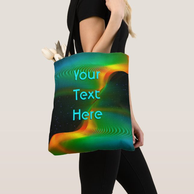 Quantum Entanglement Tote Bag (Close Up)