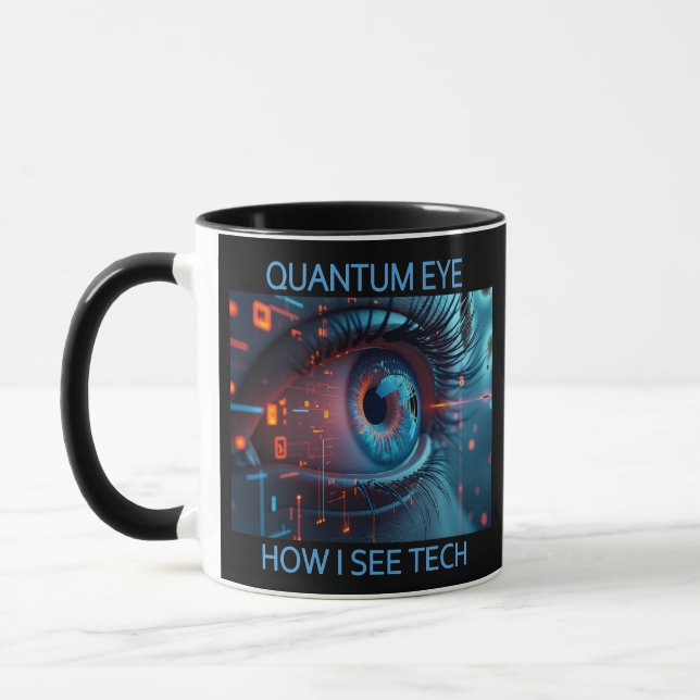 Quantum Eye Tech right hand combo mug (Left)