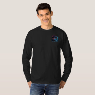 Quantum Eye things men black long sleeve T-shirt
