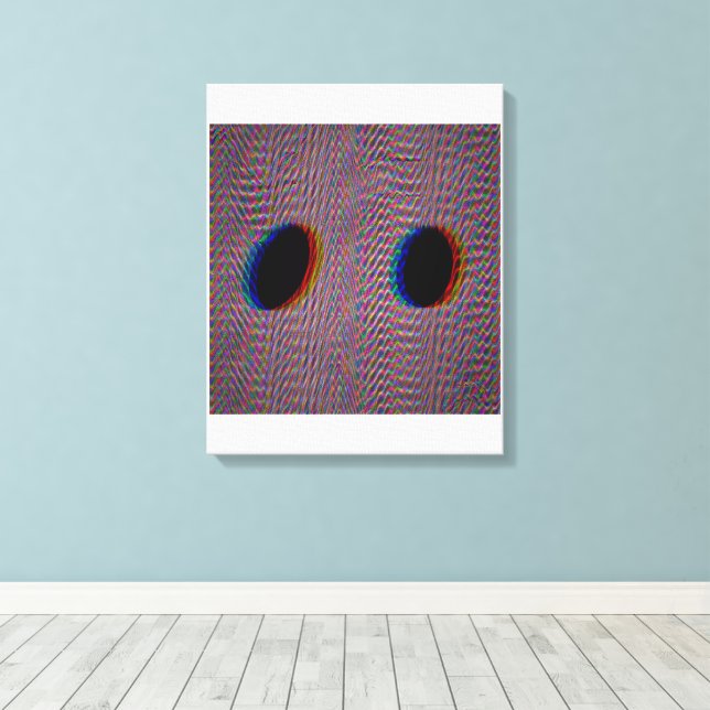 Quantum Flow Field  Canvas Print (Insitu(Wood Floor))