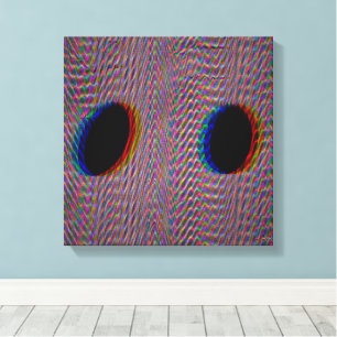 Quantum Flow Field  Canvas Print