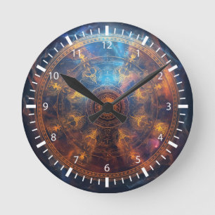 Quantum Halo Matrix Round Clock