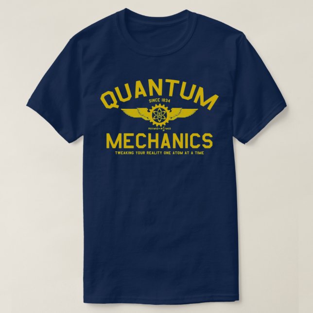 QUANTUM MECHANICS 2537  T-Shirt (Design Front)