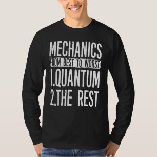 Quantum Mechanics Apparel -  Mechanic Design T-Shirt