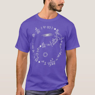 Quantum Mechanics Formula String Theory Maths T-Shirt