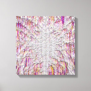 Quantum Physics Colorful Design  Canvas Print