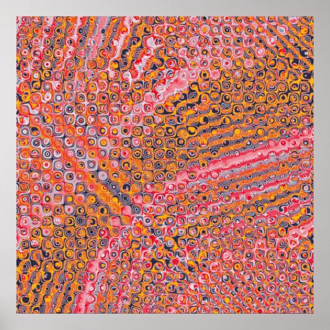 Quantum physics contemporary wall decor  (Front)