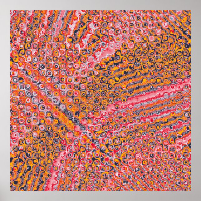 Quantum physics contemporary wall decor  (Front)