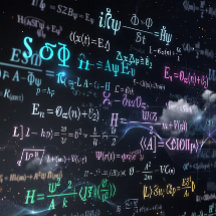Quantum Physics Equations – Futuristic Science & M