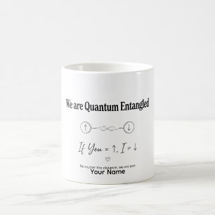 Quantum Physics Gift Entanglement Love Mug