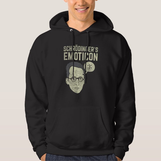 Quantum Physics Schrodingers Cat Hoodie (Front)