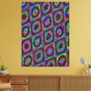 Quantum Physics Spectral Colour Shifting  Canvas Print