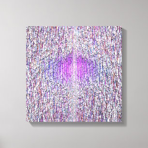 Quantum Physics wave Pattern Canvas Print