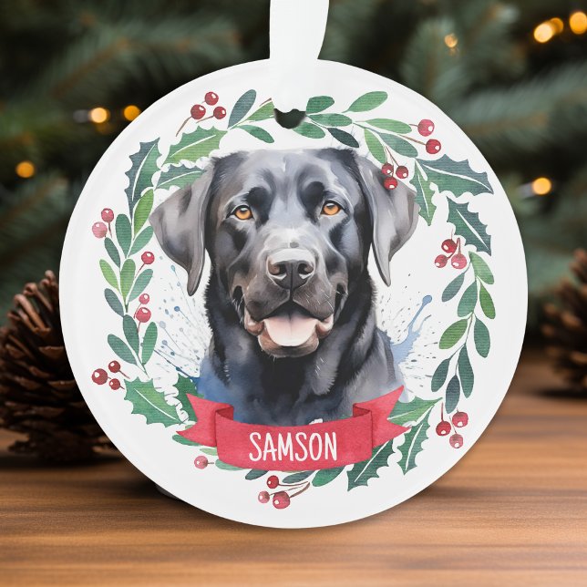 Quarantine Christmas Ruff Year Face Mask Santa Dog Ornament (Creator Uploaded)