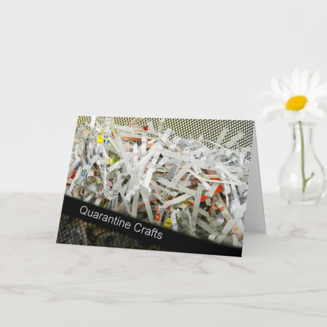 Quarantine Crafts Brazilian Card (Small Plant)