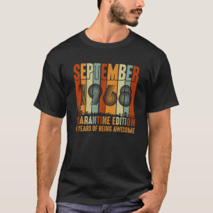 Quarantine Edition Vintage September 1968 52nd Bir T-Shirt