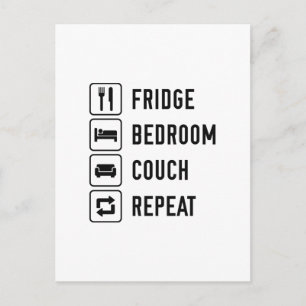 Quarantine Repeat Postcard