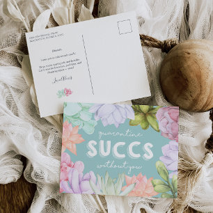 Quarantine Succs Without You Funny Missing You Postcard