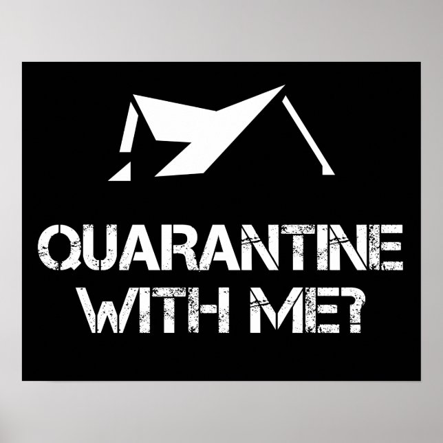 Quarantine with Me? Poster (Front)