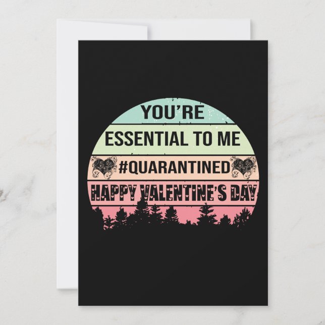 Quarantined Valentines Day Card 10 (Front)