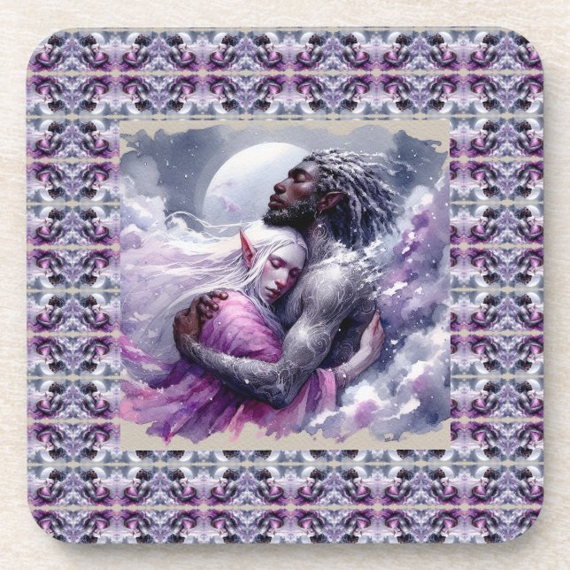 Quaraun & BoomFuzzy - Embrace  Coaster (Front)