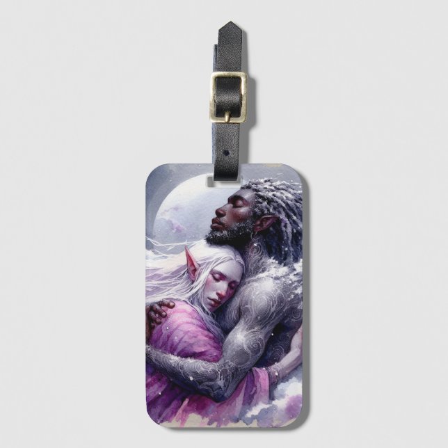 Quaraun & BoomFuzzy - Embrace Luggage Tag (Front Vertical)