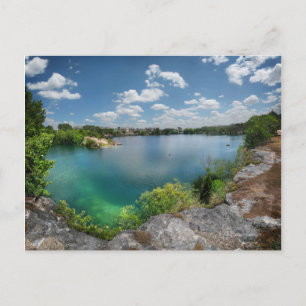 Quarry Lake Swimming Hole - Austin Texas Postcard