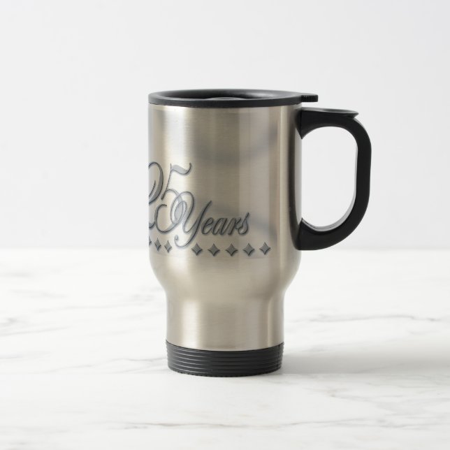 Quarter Century! Travel Mug (Right)