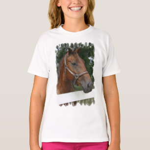 Quarter Horse Photo Girl's T-Shirt