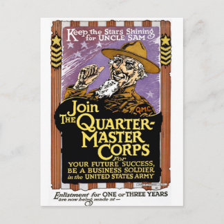 Quarter Master Postcard