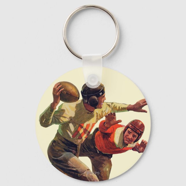 Quarterback Pass Key Ring (Front)