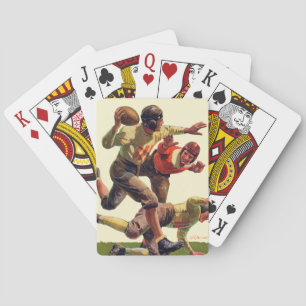Quarterback Pass Playing Cards