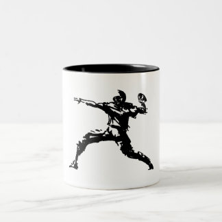 Quarterback Two-Tone Coffee Mug