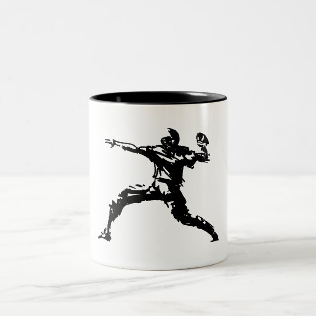 Quarterback Two-Tone Coffee Mug (Center)