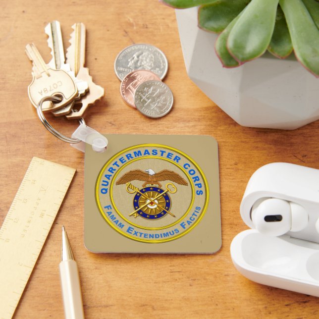 Quartermaster Corps  Key Ring (Desk)