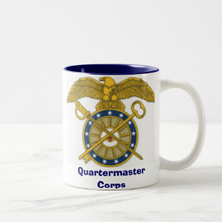 quartermaster corps, Quartermaster Corps Two-Tone Coffee Mug