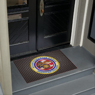 Quartermaster Corps Veteran Doormat