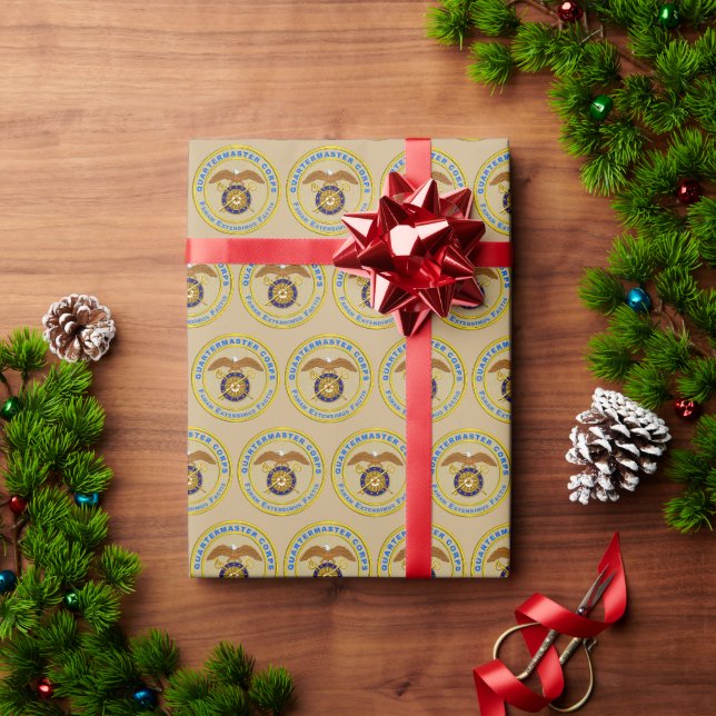 Quartermaster Corps  Wrapping Paper (Holiday Gift)