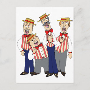 Quartet Postcard