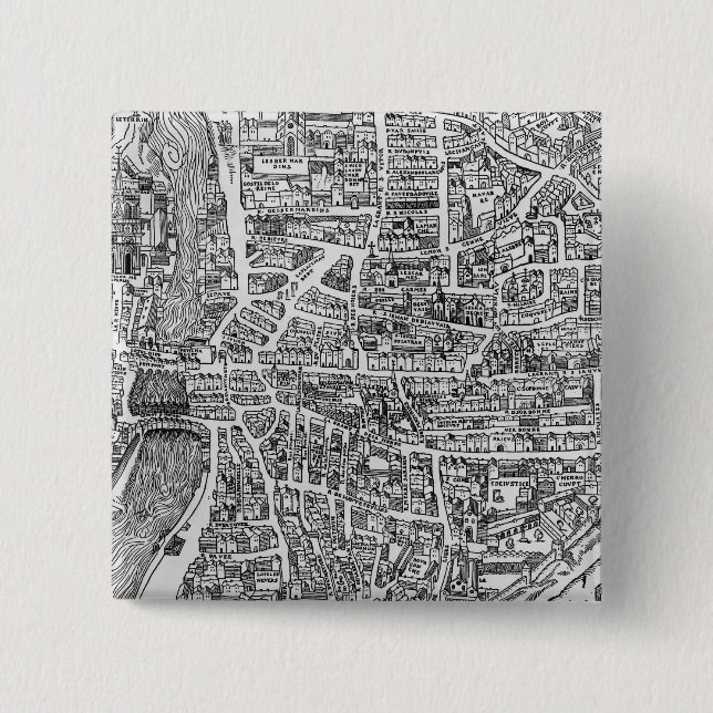 Quartier des Ecoles 15 Cm Square Badge (Front)