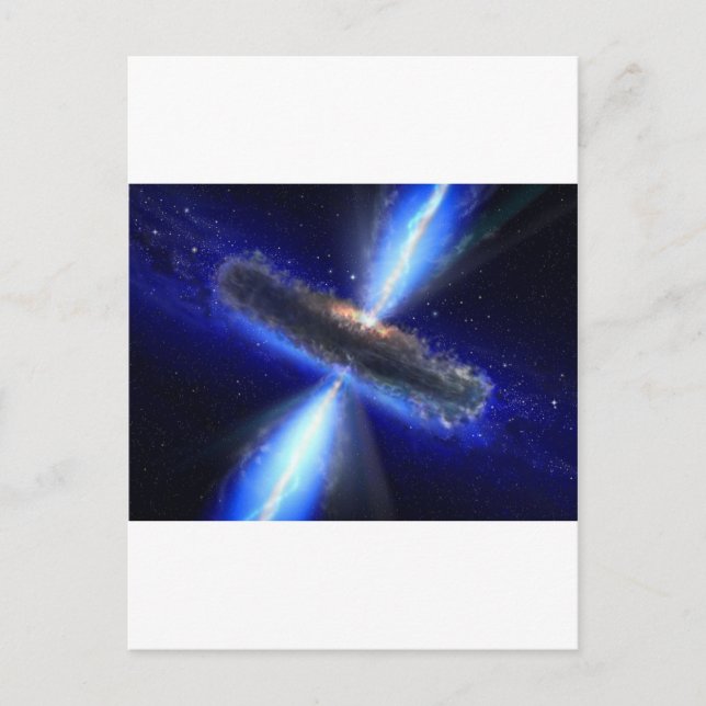 Quasar Postcard (Front)
