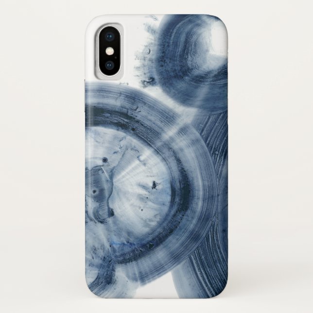 Quasars - Inky Blue Circles Case-Mate iPhone Case (Back)